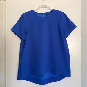 Madewell royal blue short sleeve top